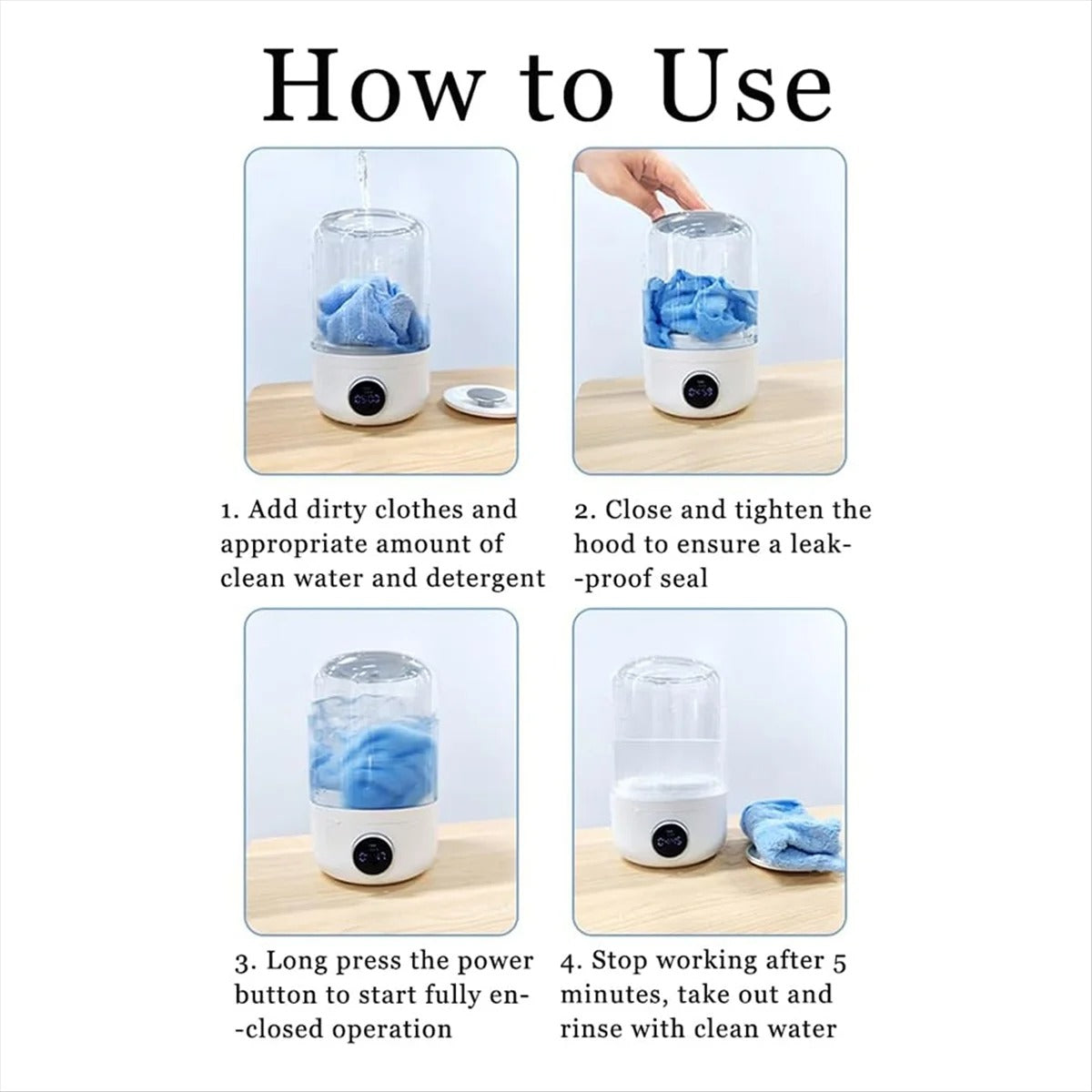 Portable Delicate Laundry Cleaner™